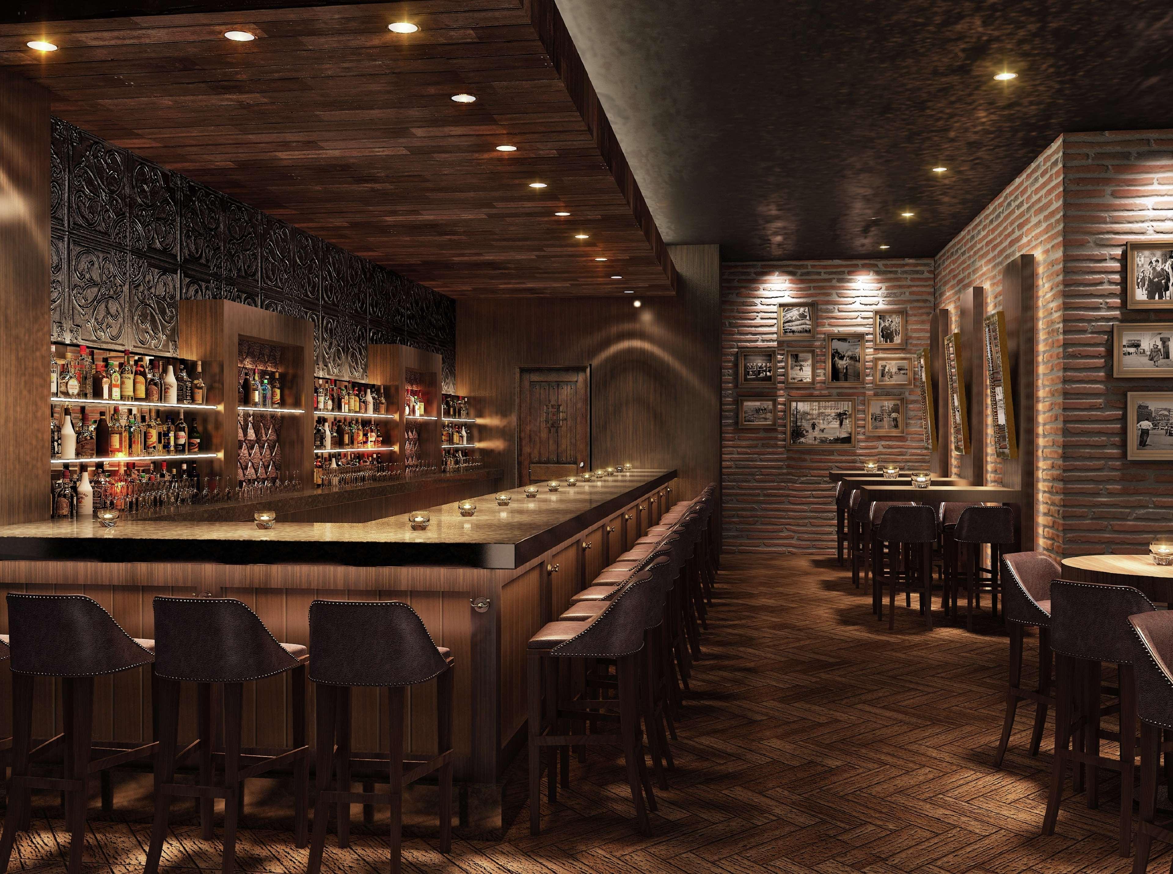 Hotel Doubletree By Hilton Doha - Al Sadd Zewnętrze zdjęcie The interior of the bar