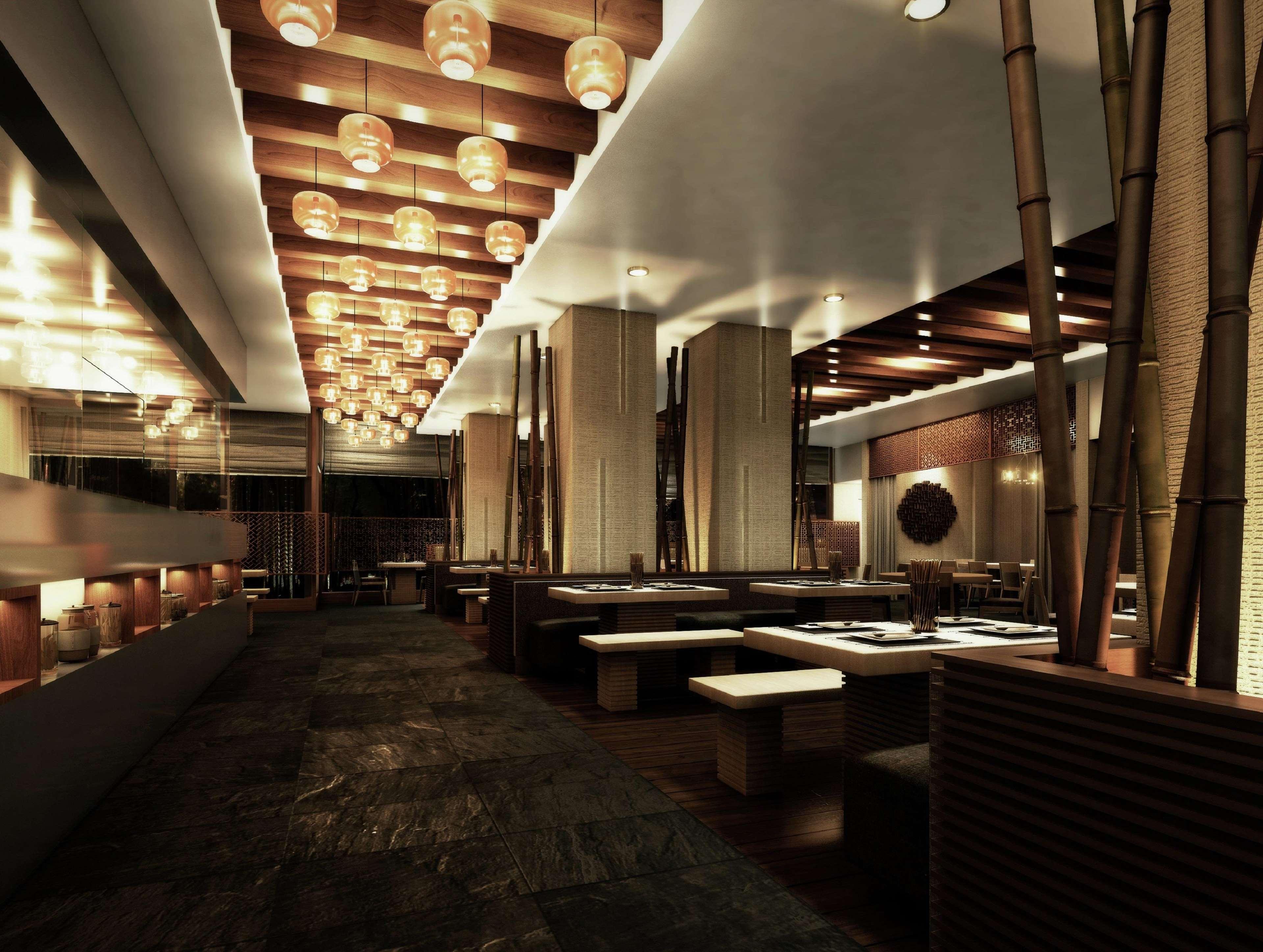Hotel Doubletree By Hilton Doha - Al Sadd Zewnętrze zdjęcie Interior of a restaurant