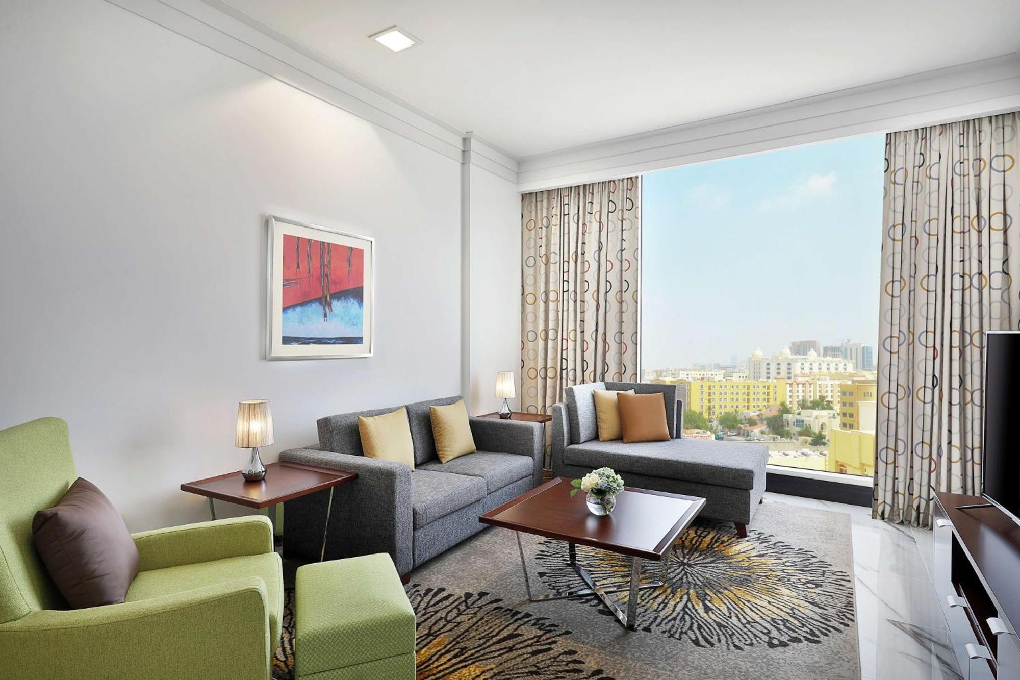 Hotel Doubletree By Hilton Doha - Al Sadd Zewnętrze zdjęcie Living room